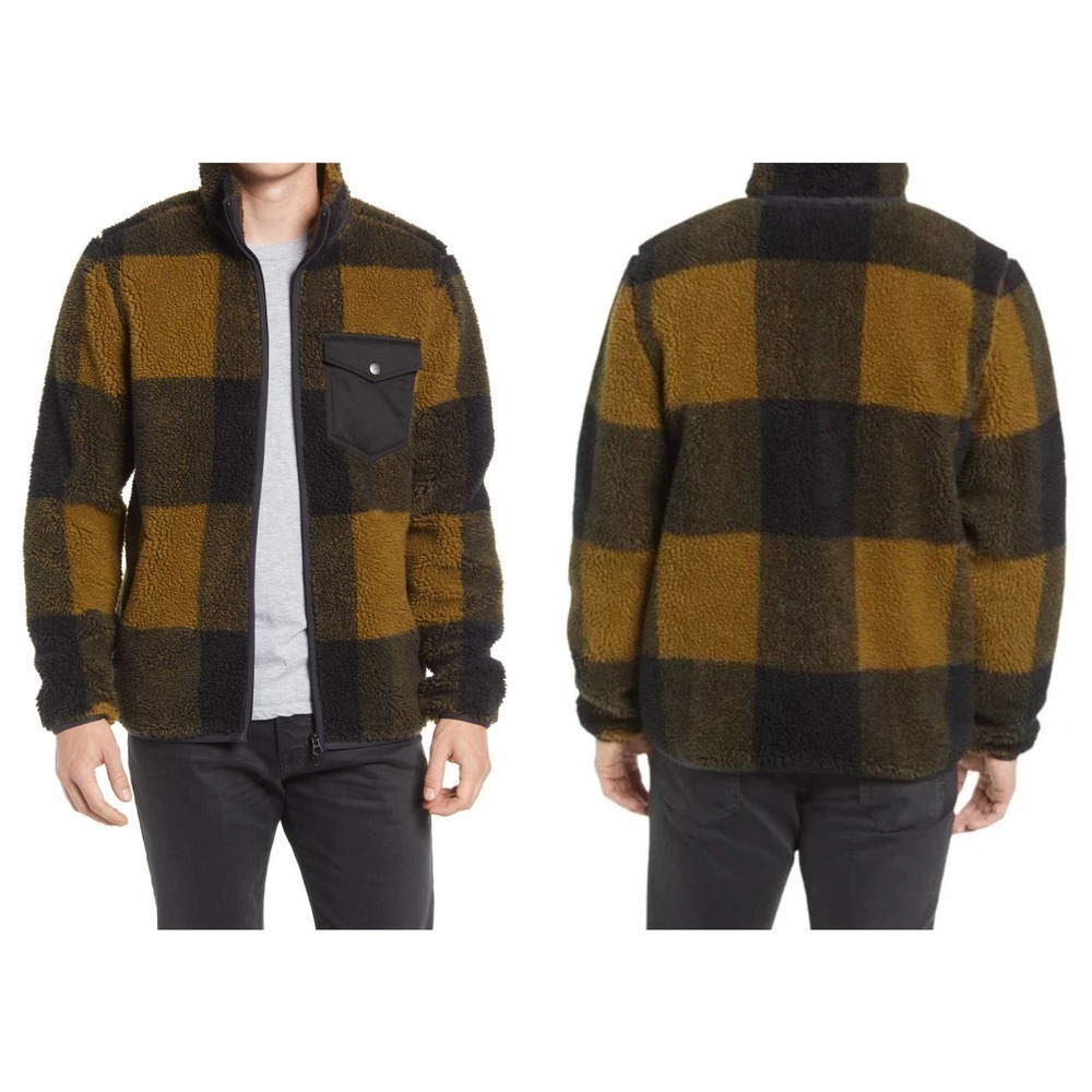 L.L.Bean x Todd Snyder Buffalo Check High Pile Fleece Jacket (S)